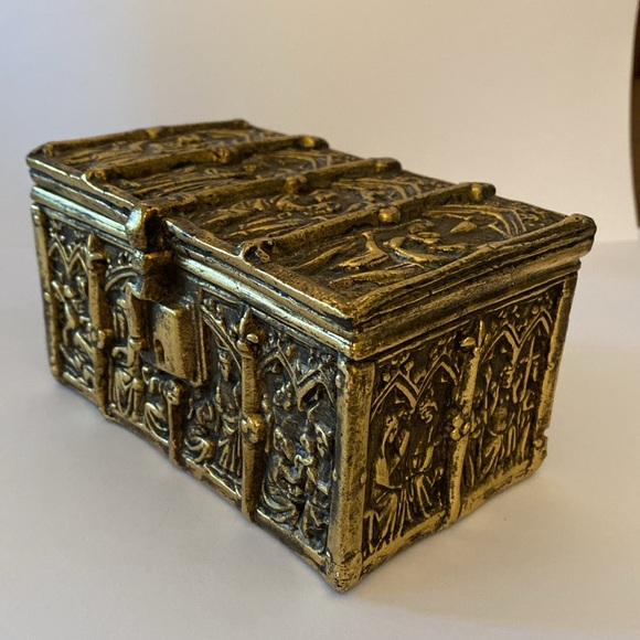 Gold Decorative Box - Picture 2 of 16